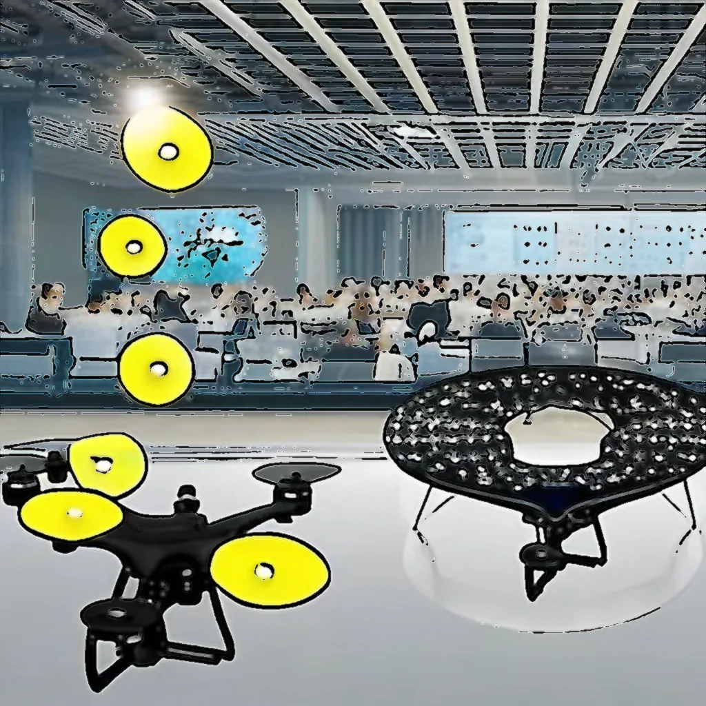 Artistic representation for NX Group Invests in Japanese Autonomous Indoor Drone Flight Control System Developer Spiral