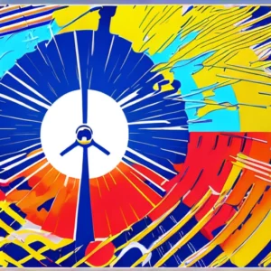 Artistic representation for AUKUS strategic partnership offers to collaborate with Japan , Korea , Canada and Australia on a new wave of nuclear technology.