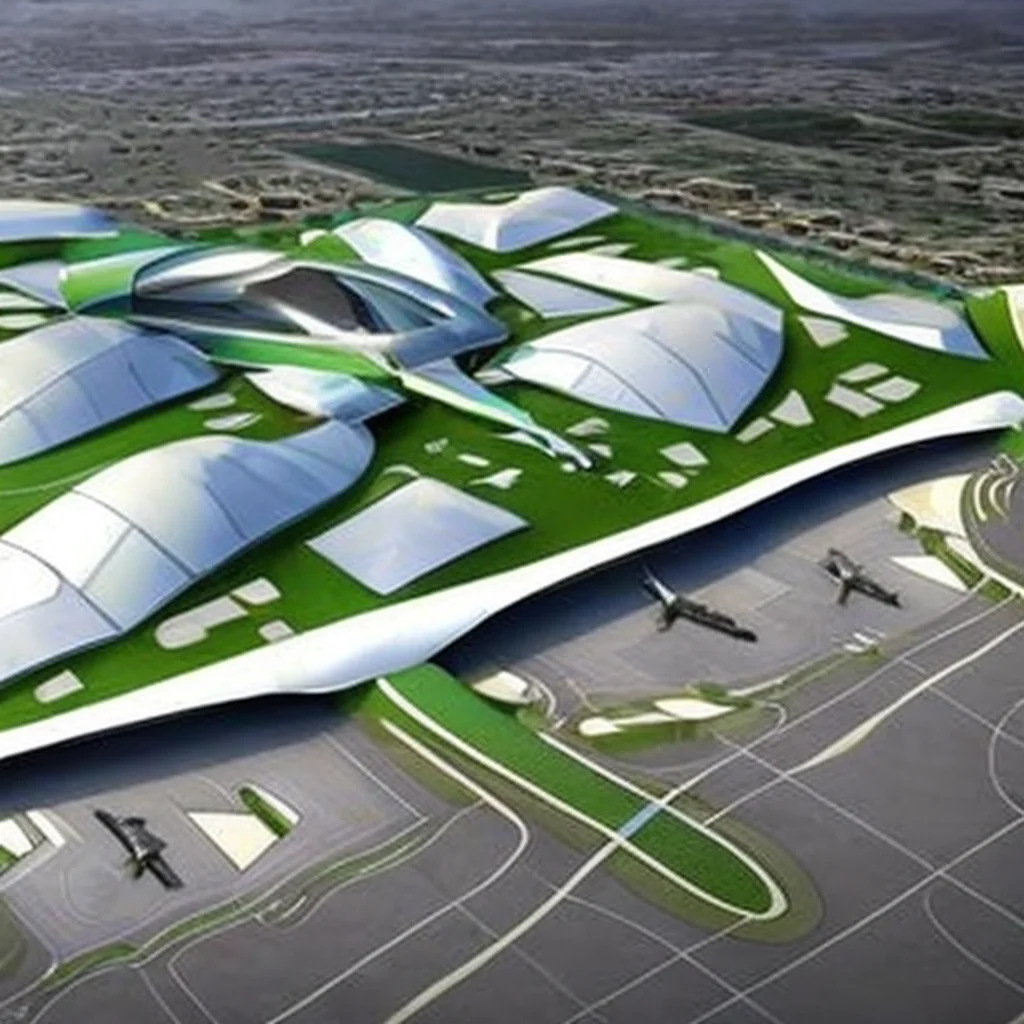 Artistic representation for Volar to set up UAE first green aviation technology hub