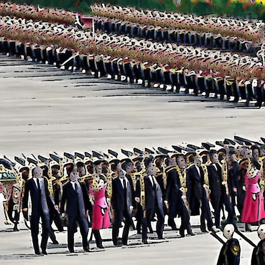 Artistic representation for King arrives in China for maiden state visit