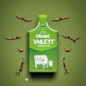 Artistic representation for Organic Valley Creates Greenest Ads Grazed by Cows.