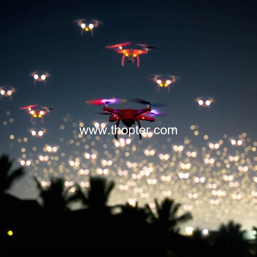 You are currently viewing 5  500 Drones Light Up Andhra Pradesh Sky  Set 5 Guinness World Records