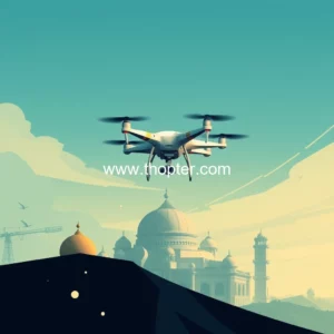 Artistic representation for Amaravati unveils drone summit 2024: innovation & regulation meet