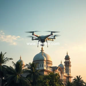 Artistic representation for A P to be developed as drone capital of India : official