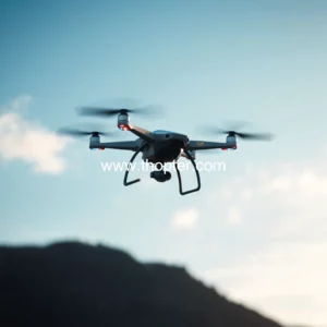 Artistic representation for Parazero secures $187k purchase order for next-gen drone safety tech