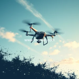 Artistic representation for Dronepreneurs take flight in champion News Sports Jobs