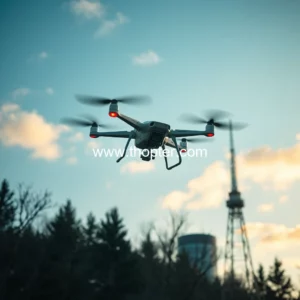 Artistic representation for Can american tech firms thrive amidst ukraine's drone technology boom?