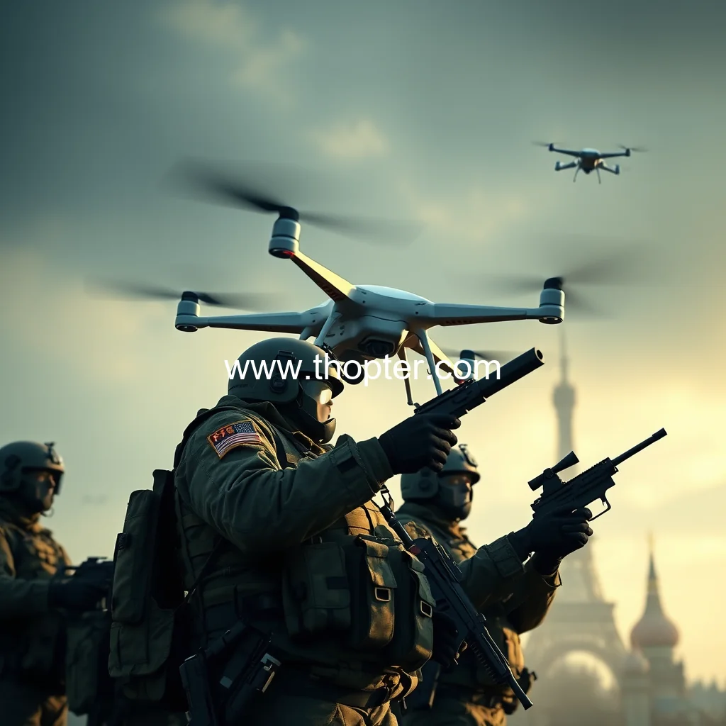 You are currently viewing UK Army  Police Use Drones From Sanctioned Firm Arming Russia