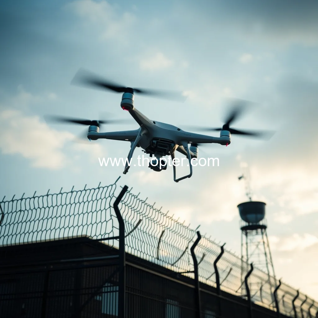 You are currently viewing Drones could bring guns into prisons in England and Wales  watchdog fears