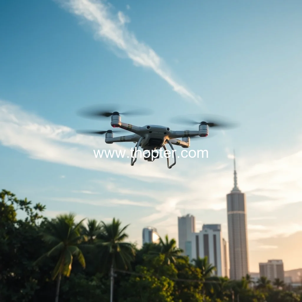 You are currently viewing Thailand drone industry set to soar as CAAT unveils master plan