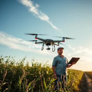 Read more about the article Oklahoma father  son duo using drones to make farming high  tech