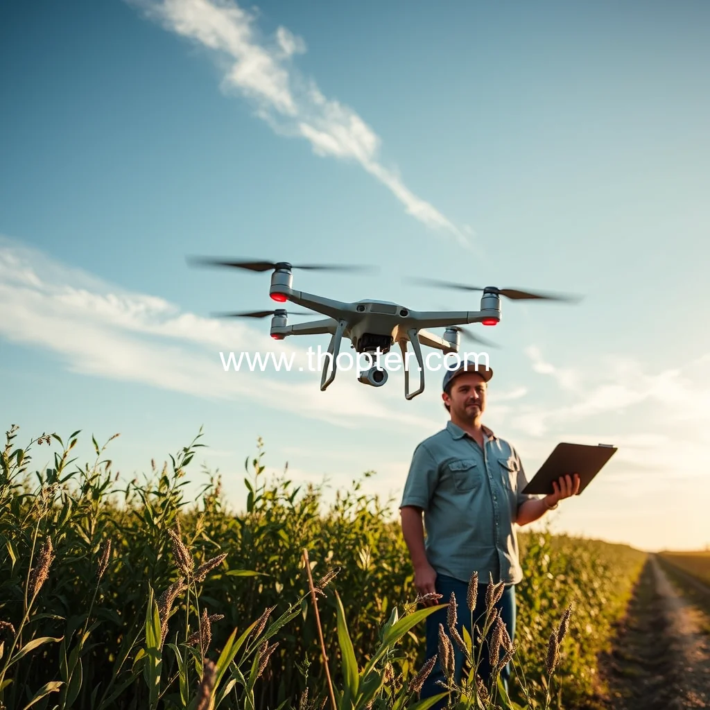 You are currently viewing Oklahoma father  son duo using drones to make farming high  tech