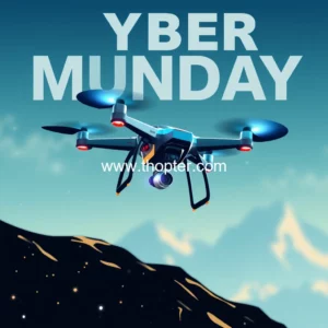 Artistic representation for Cyber monday 2024 drone deals: exclusive discounts & smart shopping tips!