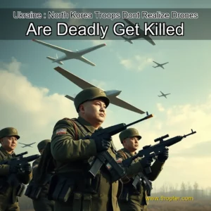 Read more about the article Ukraine : North Korea Troops Dont Realize Drones Are Deadly  Get Killed
