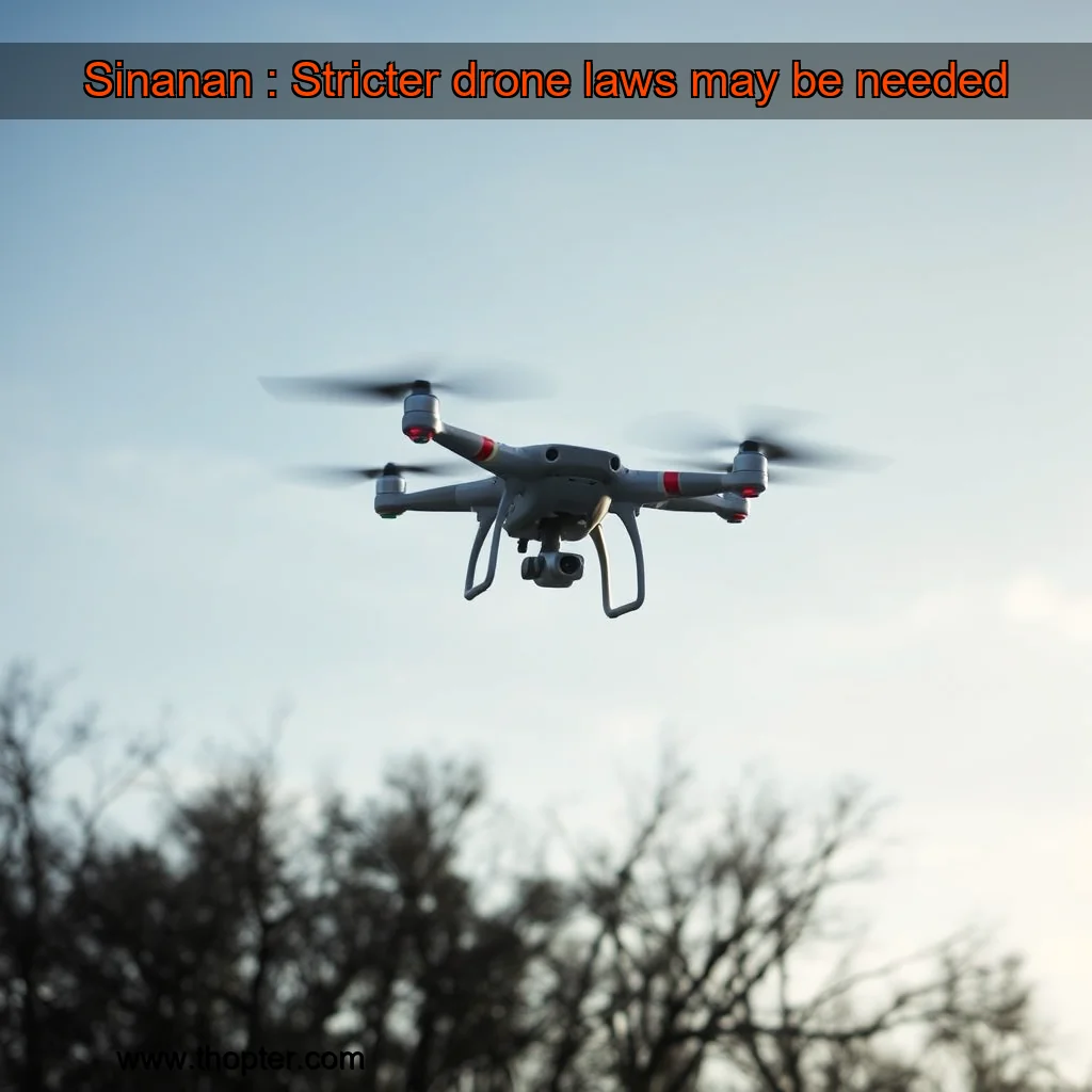 You are currently viewing Sinanan : Stricter drone laws may be needed