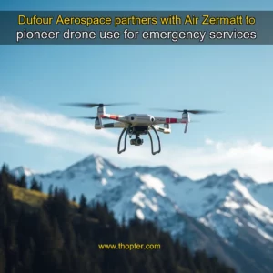 Read more about the article Dufour Aerospace partners with Air Zermatt to pioneer drone use for emergency services