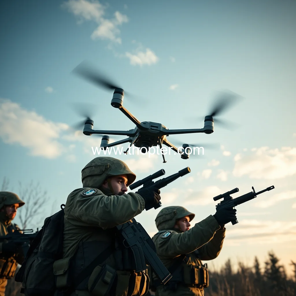 Artistic representation for Ukraine front line fighters and dronemakers are trying to crowdfund their way to Russia defeat through cheap strikes