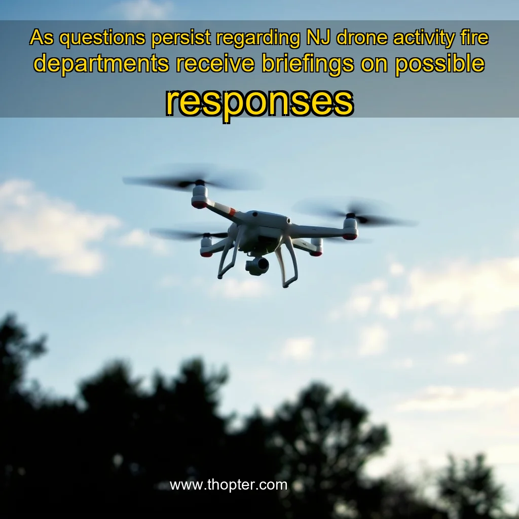 You are currently viewing As questions persist regarding NJ drone activity  fire departments receive briefings on possible responses