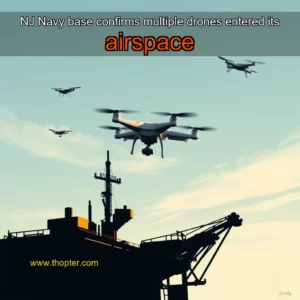Read more about the article NJ Navy base confirms multiple drones entered its airspace