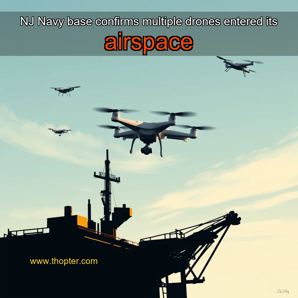 You are currently viewing NJ Navy base confirms multiple drones entered its airspace