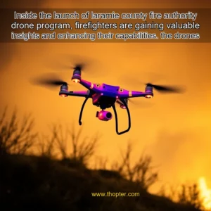 Read more about the article Inside the launch of laramie county fire authority drone program, firefighters are gaining valuable insights and enhancing their capabilities. the drones are equipped with advanced technology, including thermal imaging cameras, which assist in identifying hot spots and assessing fire behavior.