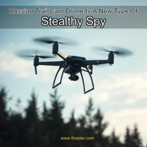 Artistic representation for Russian Trail Cam Drone Is A New Type Of Stealthy Spy