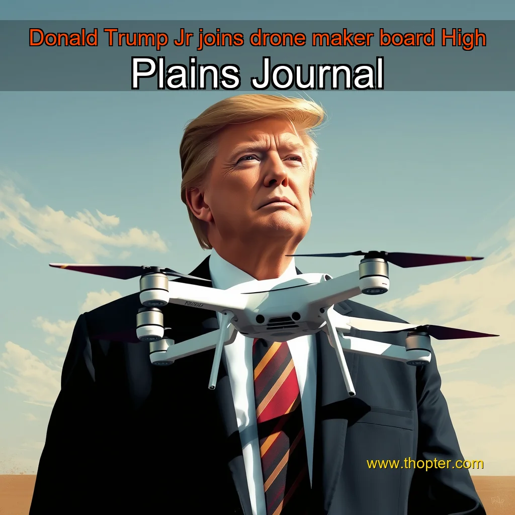 You are currently viewing Donald Trump Jr  joins drone  maker board  High Plains Journal
