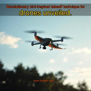 Read more about the article Revolutionary bird-inspired takeoff technique for drones unveiled.