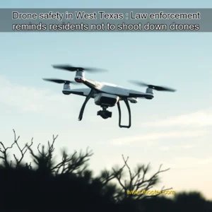Read more about the article Drone safety in West Texas : Law enforcement reminds residents not to shoot down drones