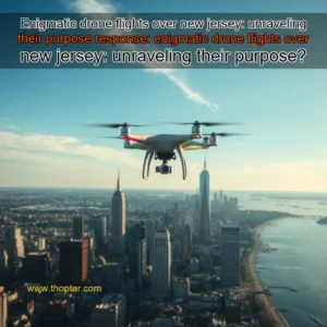 Artistic representation for Enigmatic drone flights over new jersey: unraveling their purpose response: enigmatic drone flights over new jersey: unraveling their purpose?