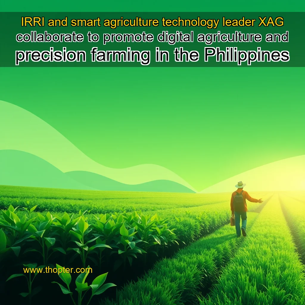 You are currently viewing IRRI and smart agriculture technology leader XAG collaborate to promote digital agriculture and precision farming in the Philippines