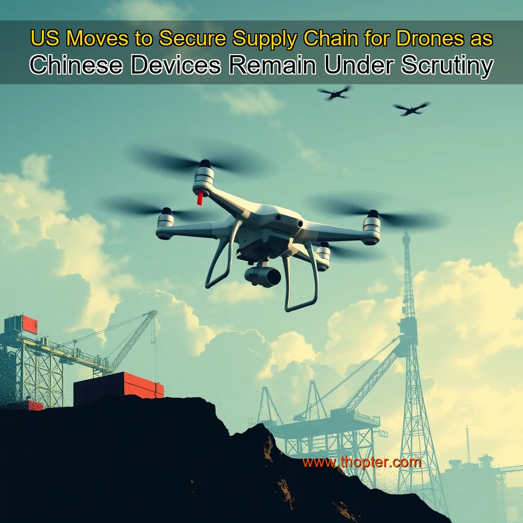 You are currently viewing US Moves to Secure Supply Chain for Drones as Chinese Devices Remain Under Scrutiny
