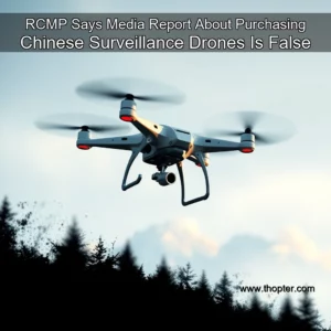 Artistic representation for RCMP Says Media Report About Purchasing Chinese Surveillance Drones Is False