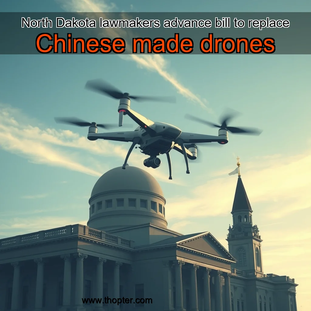 You are currently viewing North Dakota lawmakers advance bill to replace Chinese  made drones