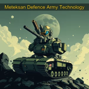 Artistic representation for Meteksan Defence Army Technology