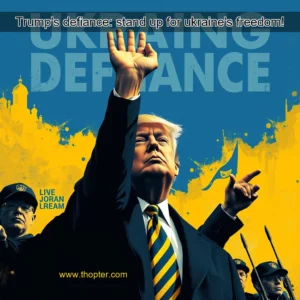 Read more about the article Trump’s defiance: stand up for ukraine’s freedom!
