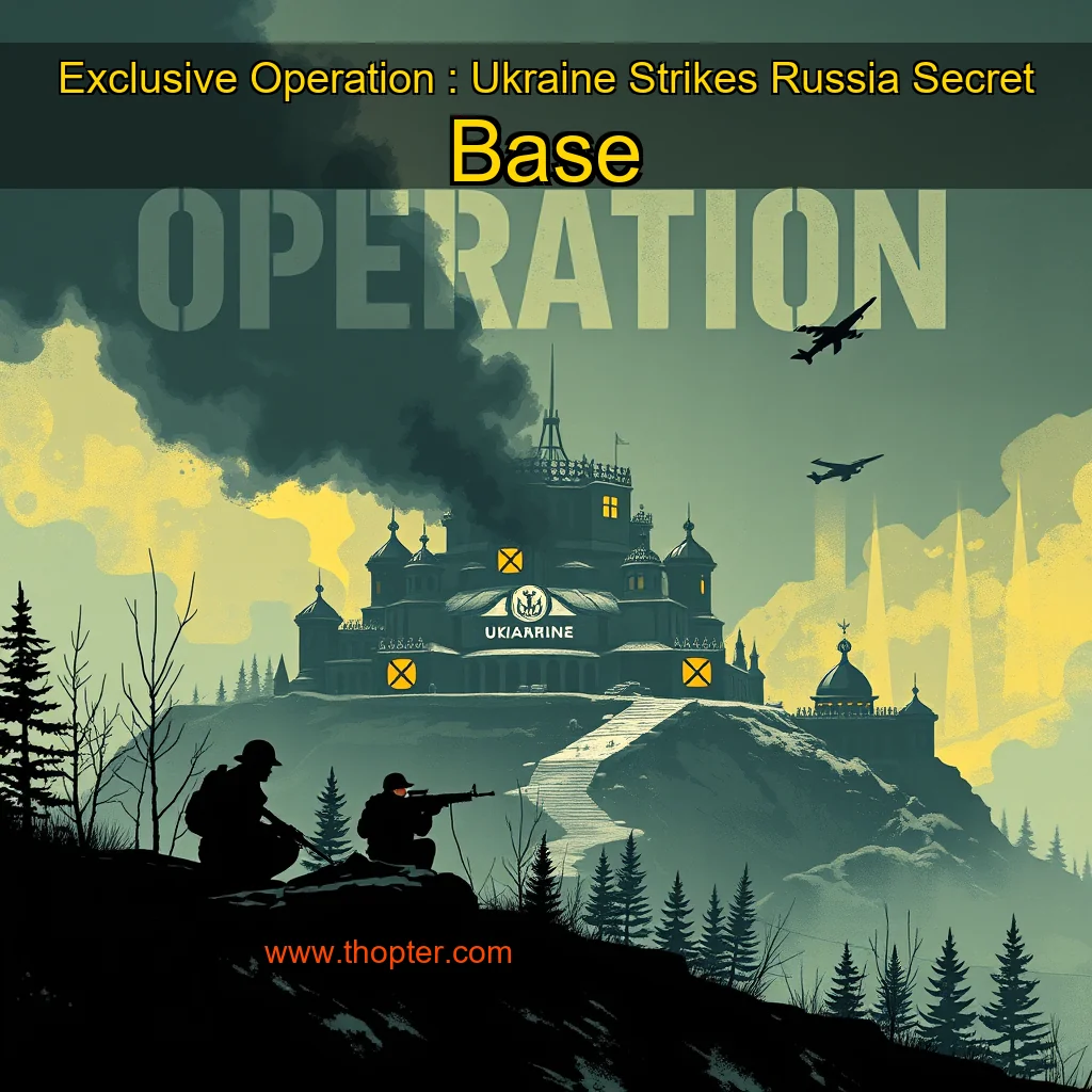 Read more about the article Exclusive Operation : Ukraine Strikes Russia Secret Base
