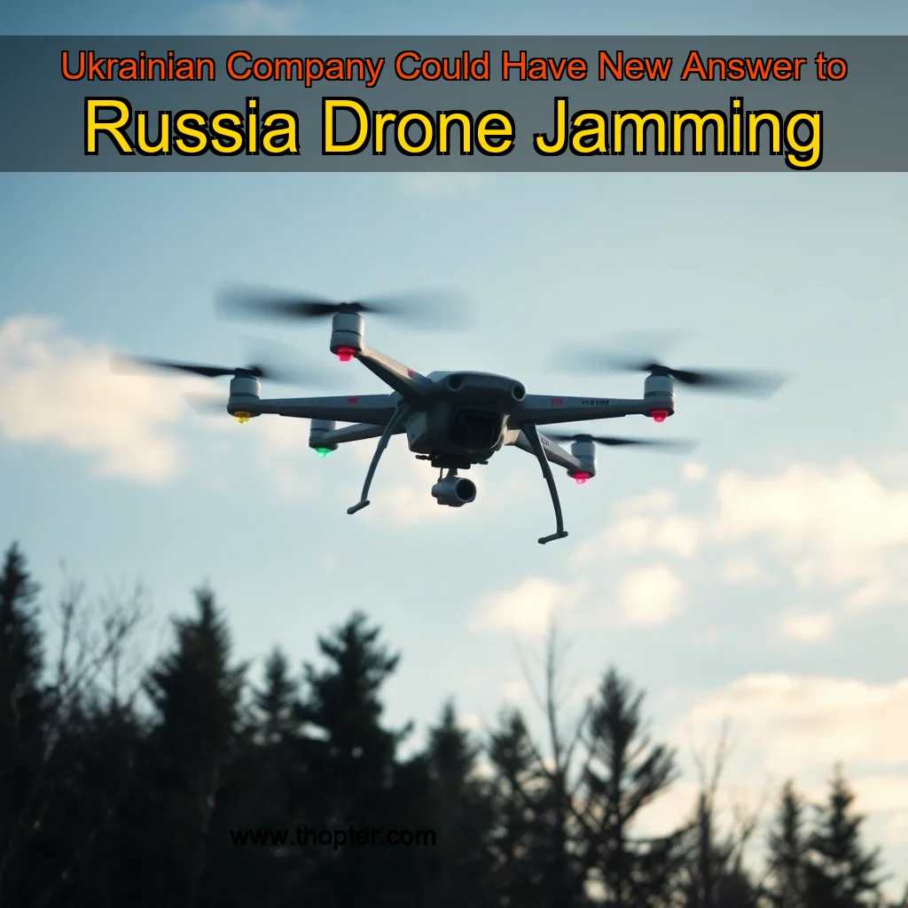 You are currently viewing Ukrainian Company Could Have New Answer to Russia Drone Jamming
