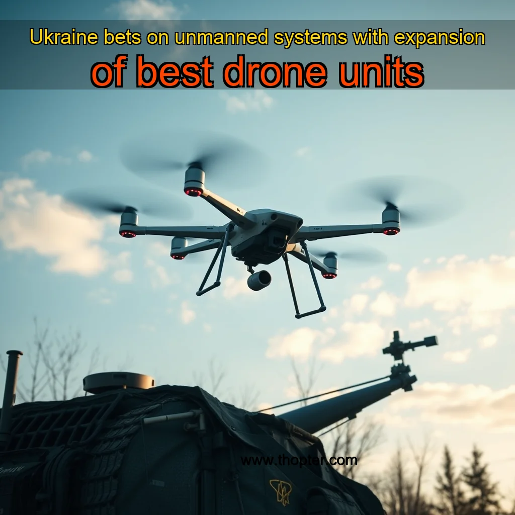 You are currently viewing Ukraine bets on unmanned systems with expansion of best drone units