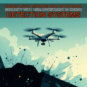Read more about the article HIDDEN LEVEL EXPANDS ROLE IN NATIONAL SECURITY WITH 100M INVESTMENT IN DRONE DETECTION SYSTEMS