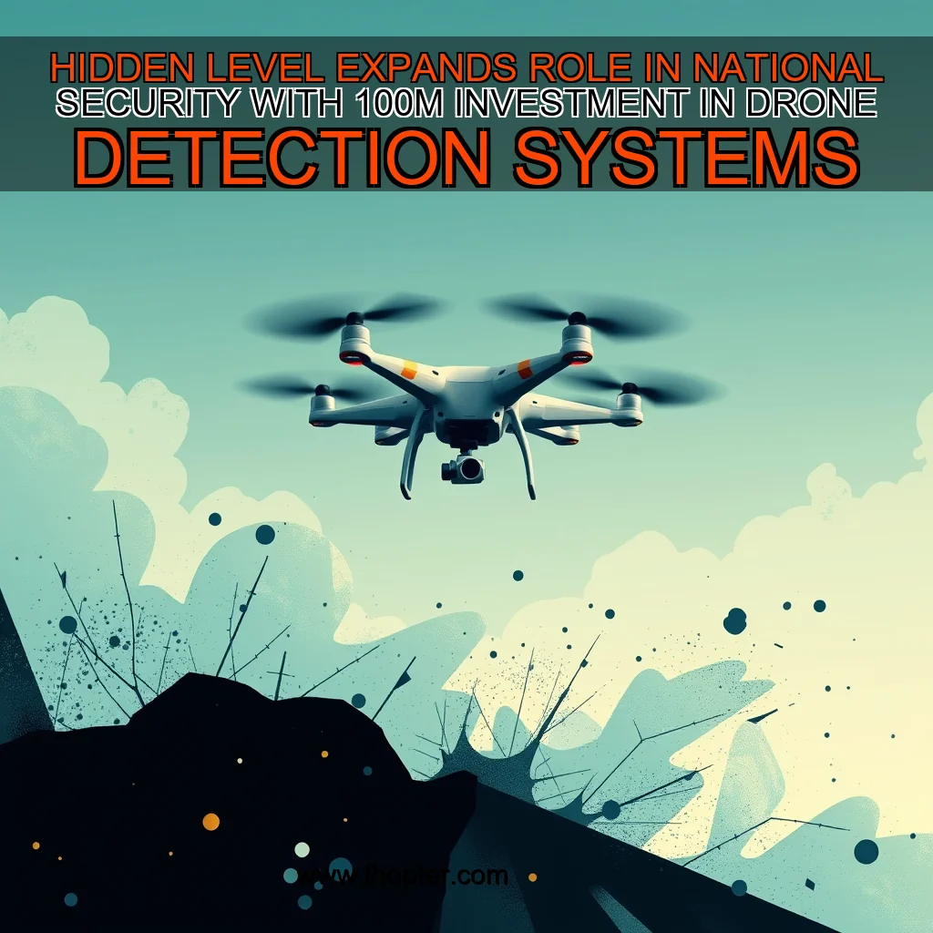 You are currently viewing HIDDEN LEVEL EXPANDS ROLE IN NATIONAL SECURITY WITH 100M INVESTMENT IN DRONE DETECTION SYSTEMS