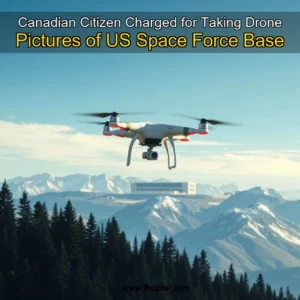 Read more about the article Canadian Citizen Charged for Taking Drone Pictures of US Space Force Base