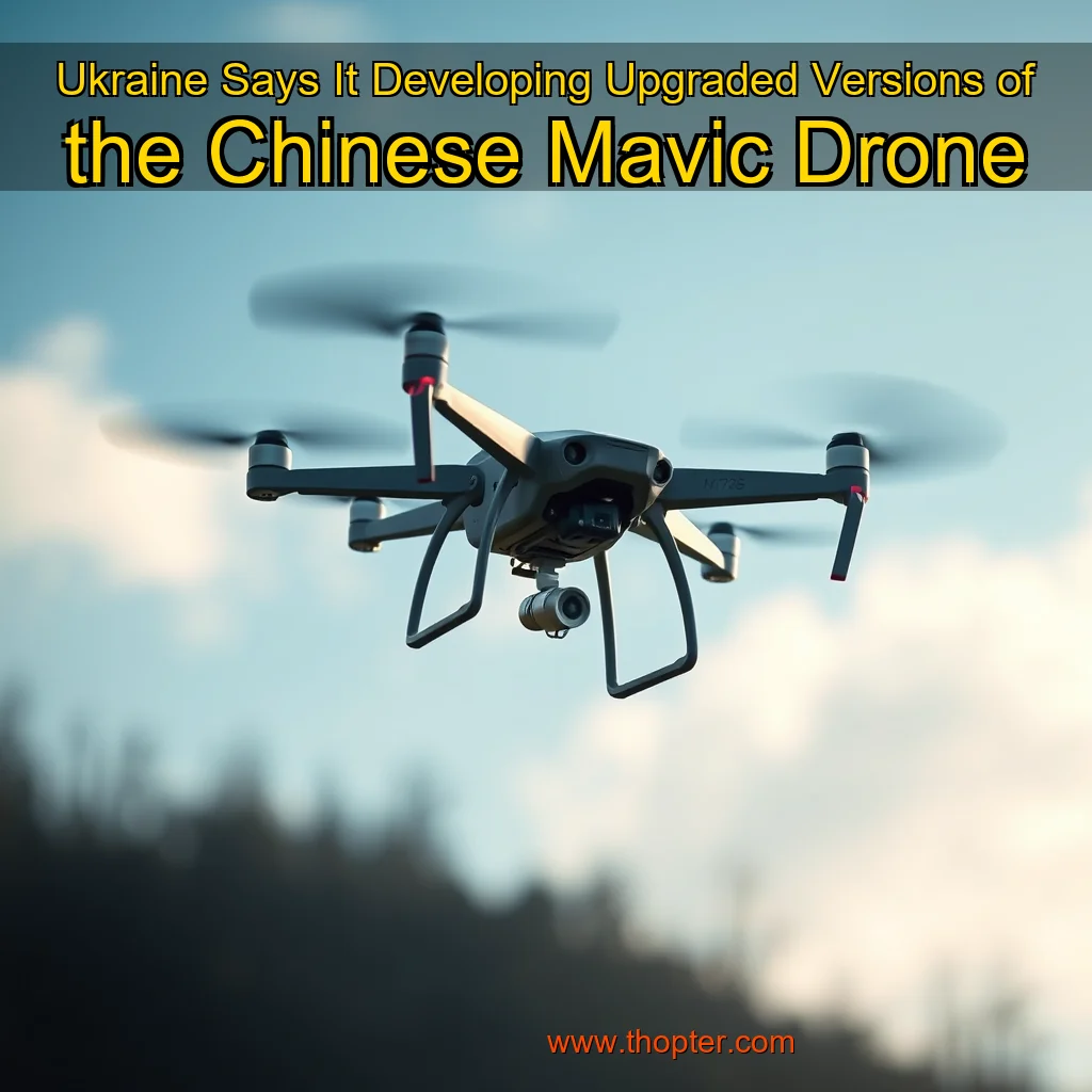 You are currently viewing Ukraine Says It Developing Upgraded Versions of the Chinese Mavic Drone