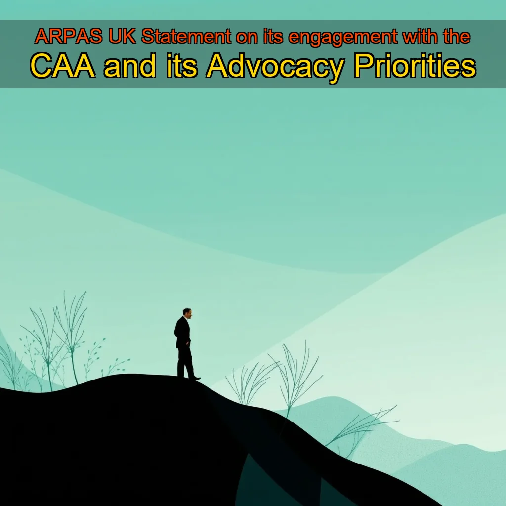 You are currently viewing ARPAS  UK Statement on its engagement with the CAA and its Advocacy Priorities
