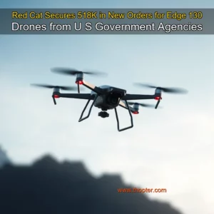 Artistic representation for Red Cat Secures 518K in New Orders for Edge 130 Drones from U S Government Agencies