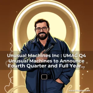 Read more about the article Unusual Machines  Inc : UMAC Q4 Unusual Machines to Announce Fourth Quarter and Full Year 2024 Financial Results and Provide Corporate Update