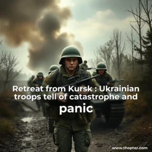 Read more about the article Retreat from Kursk : Ukrainian troops tell of catastrophe and panic