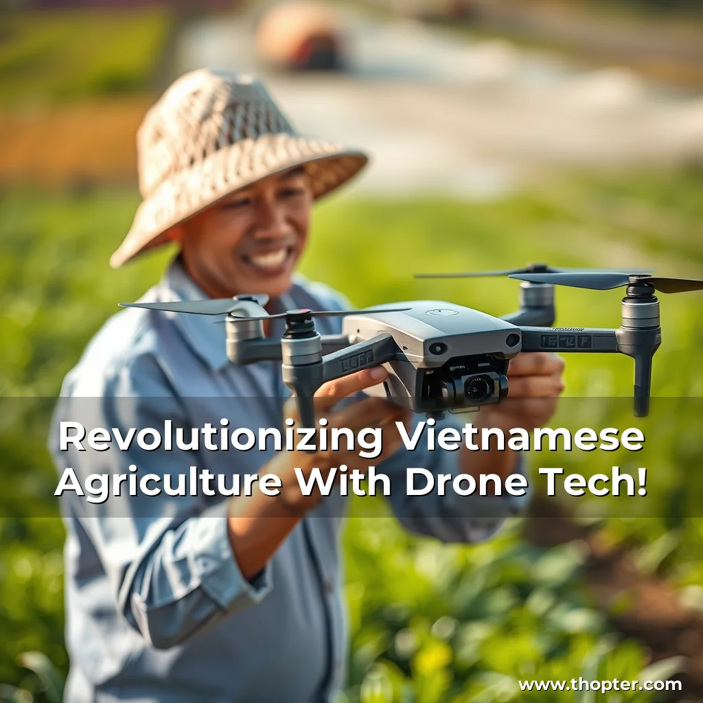 Read more about the article Revolutionizing Vietnamese Agriculture With Drone Tech!