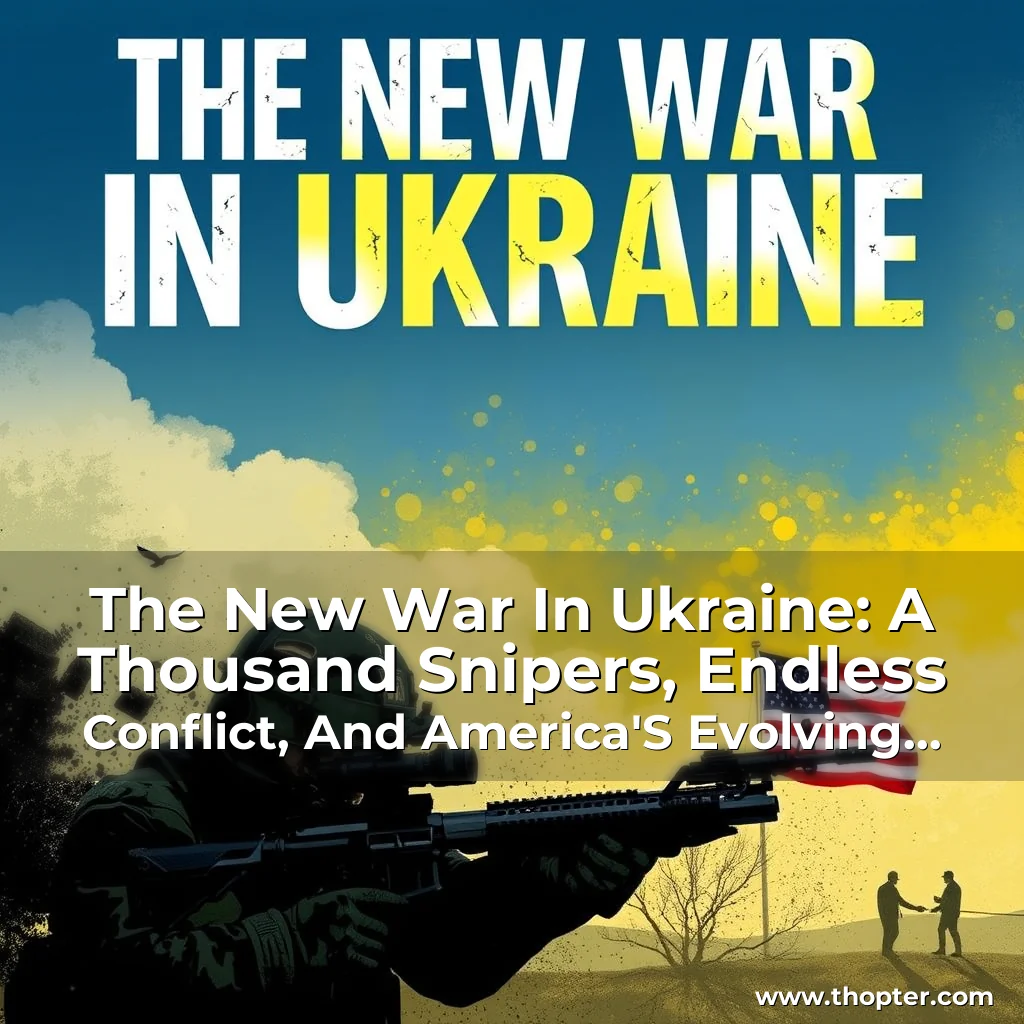 You are currently viewing The New War In Ukraine: A Thousand Snipers, Endless Conflict, And America’S Evolving Role In Europe!