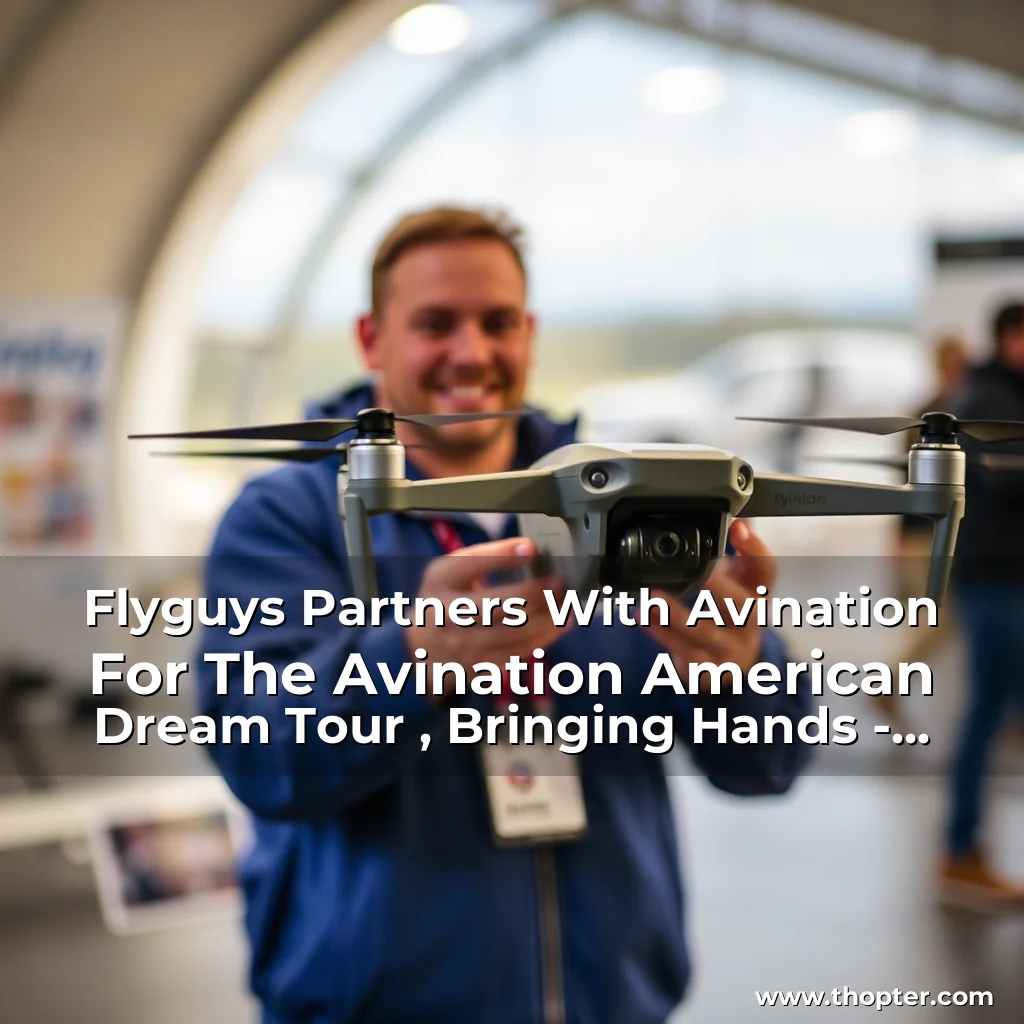 You are currently viewing Flyguys Partners With Avination For The Avination American Dream Tour , Bringing Hands – On Drone Demonstrations To Inspire Future Aviation Leaders!